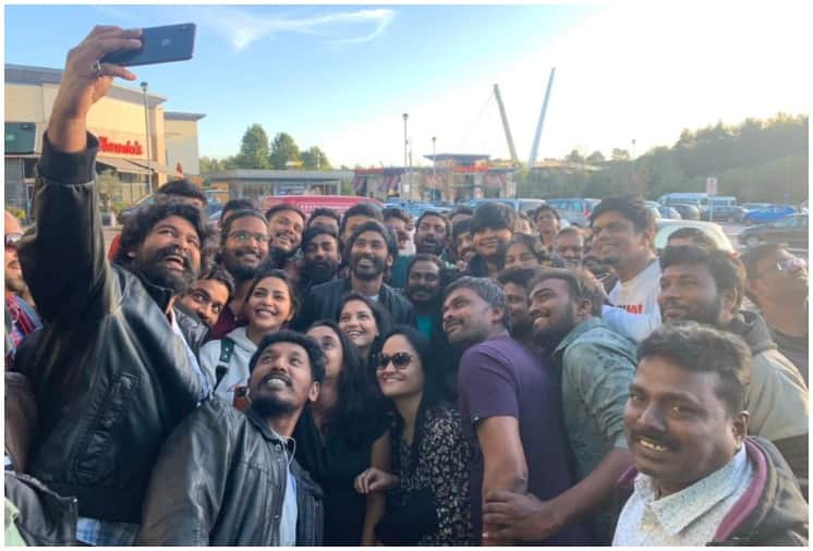Dhanush starts shooting for gray man in California movie Jagame Thandhiram release date announced