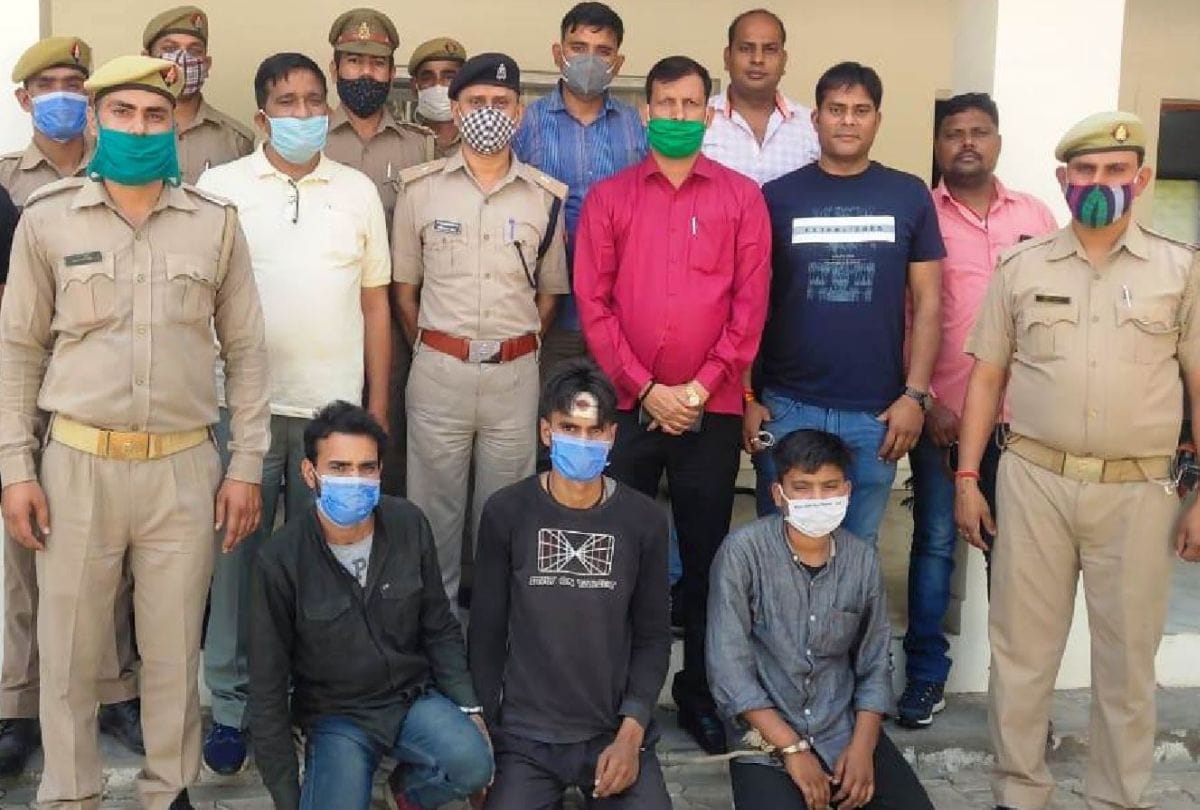 three miscreants arrested for bus loot case in mathura
