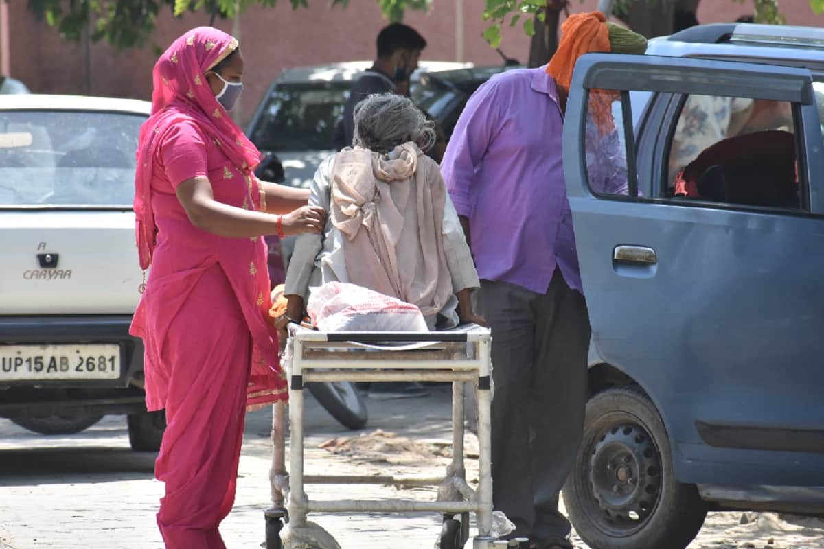 Corona Update: Patients are dying due to lack of corona and oxygen in Meerut and see photos