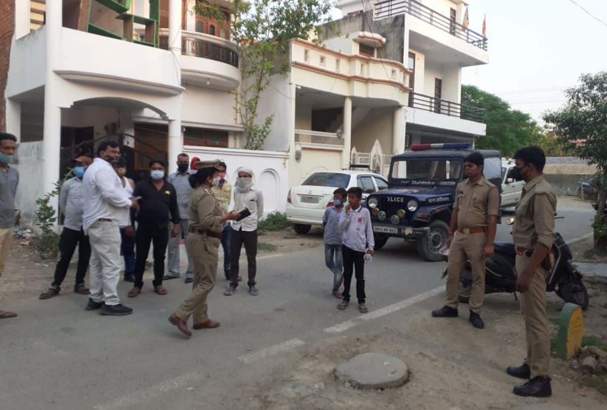 A woman self immolate in Lucknow.