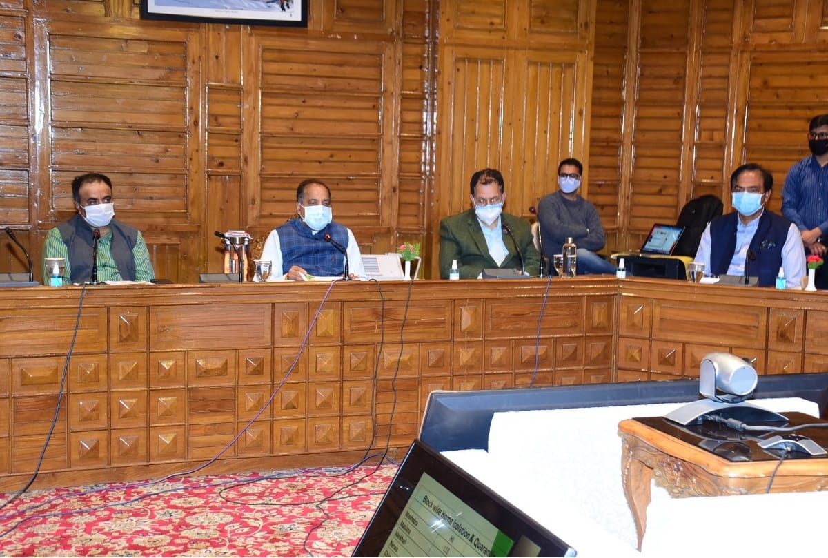 CM Jairam Thakur directions to shimla administration to increase Bed capacity in hospitals of shimla