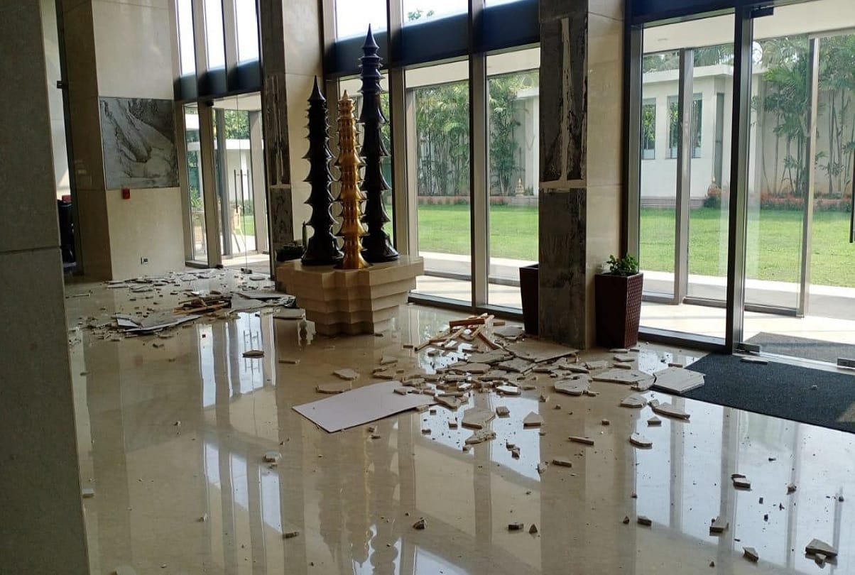 Earthquake in Assam with 6 points 7 magnitude tremors in Guwahati Sonitpur and Tezpur