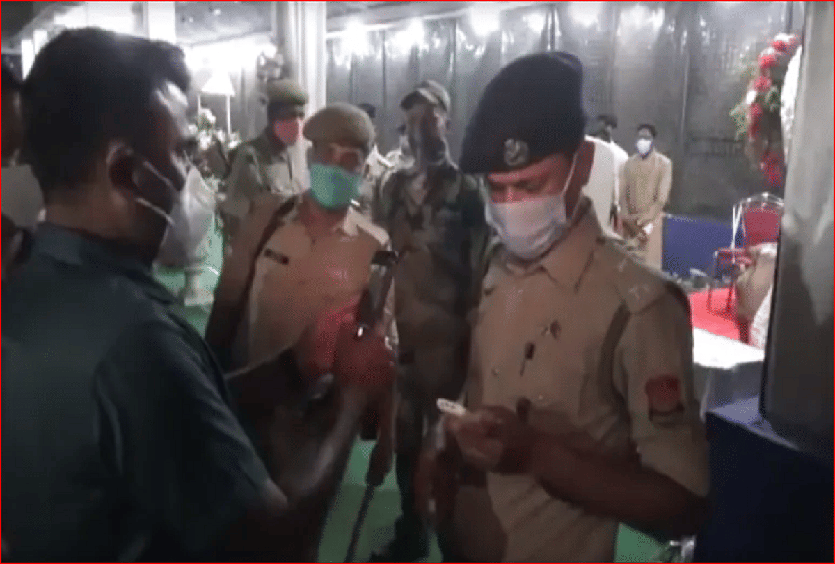 tripura dm raid in two marriage hall and make people discomfort video viral on social media