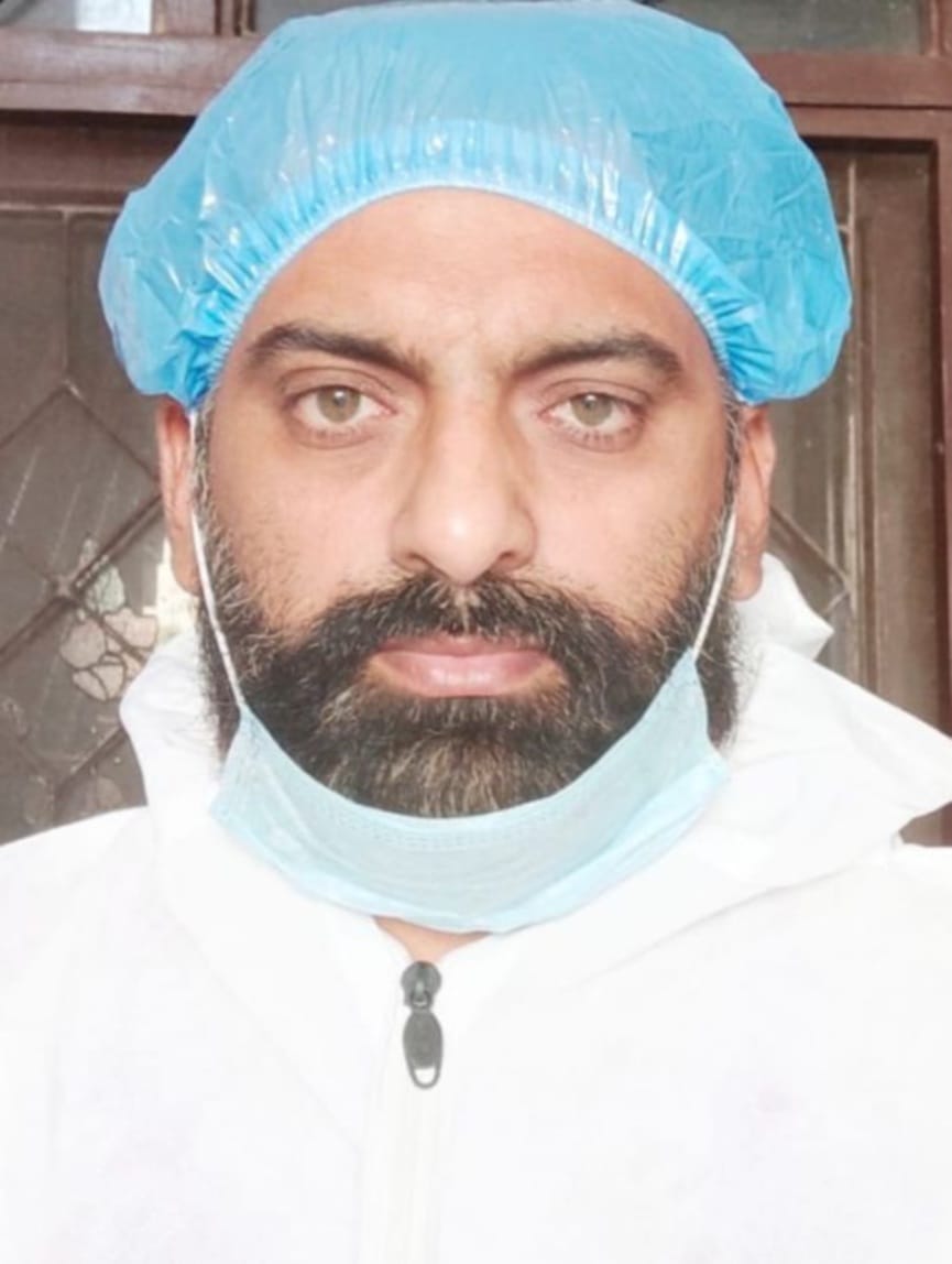 coronavirus in uttarakhand latest news : head master dose cremation of corona positive dead bodies