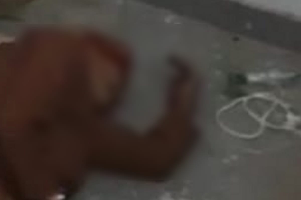Patients suffering on the floor, semi dead bodies lying down from the beds
