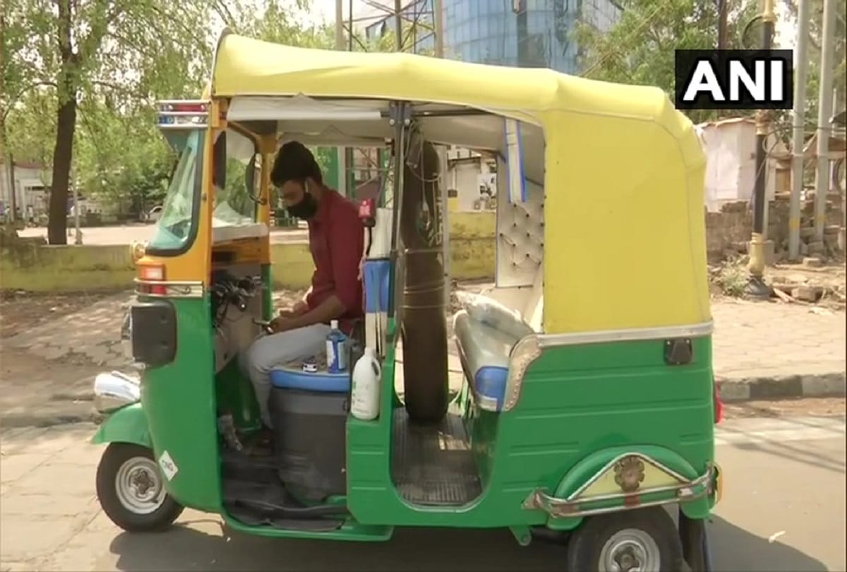 Indore: Childbirth in Auto Riksha, mother and newborn are safe