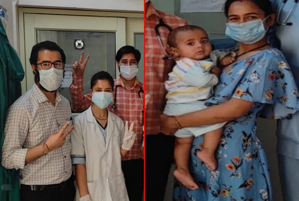 Coronavirus in uttarakhand latest news : Seven Month Old Child Defeat Corona in 10 days
