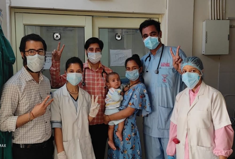 Coronavirus in uttarakhand latest news : Seven Month Old Child Defeat Corona in 10 days
