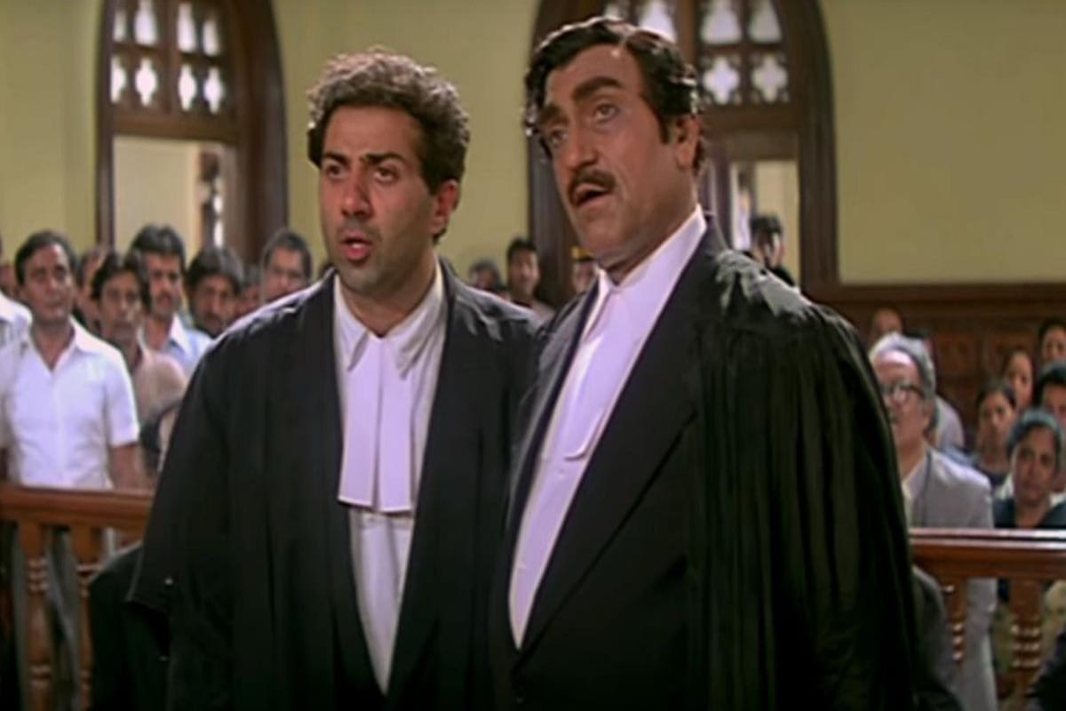 28 Years Of Damini film Rishi Kapoor Meenakshi Seshadri Sunny Deol and Amrish Puri casting unknown facts