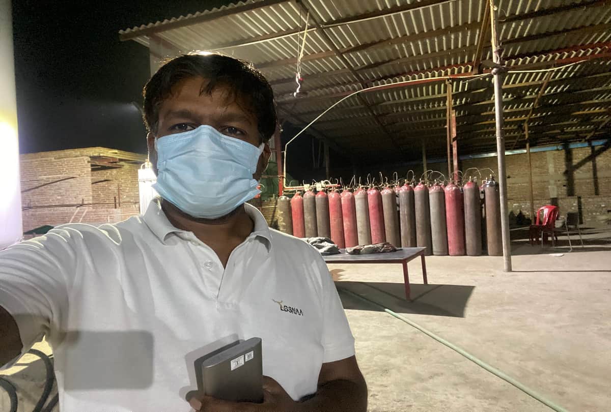 Oxygen Plant Works Starts With The Help Of The Army In Agra