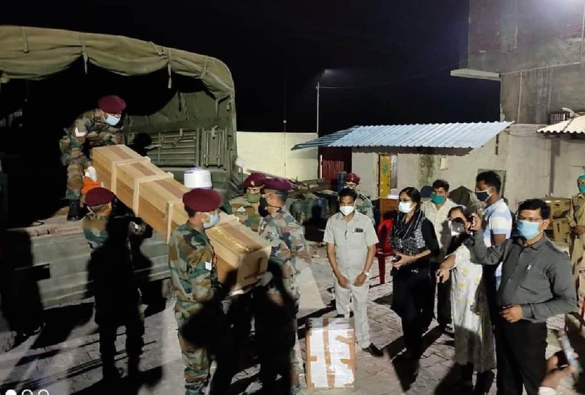 Oxygen Plant Works Starts With The Help Of The Army In Agra