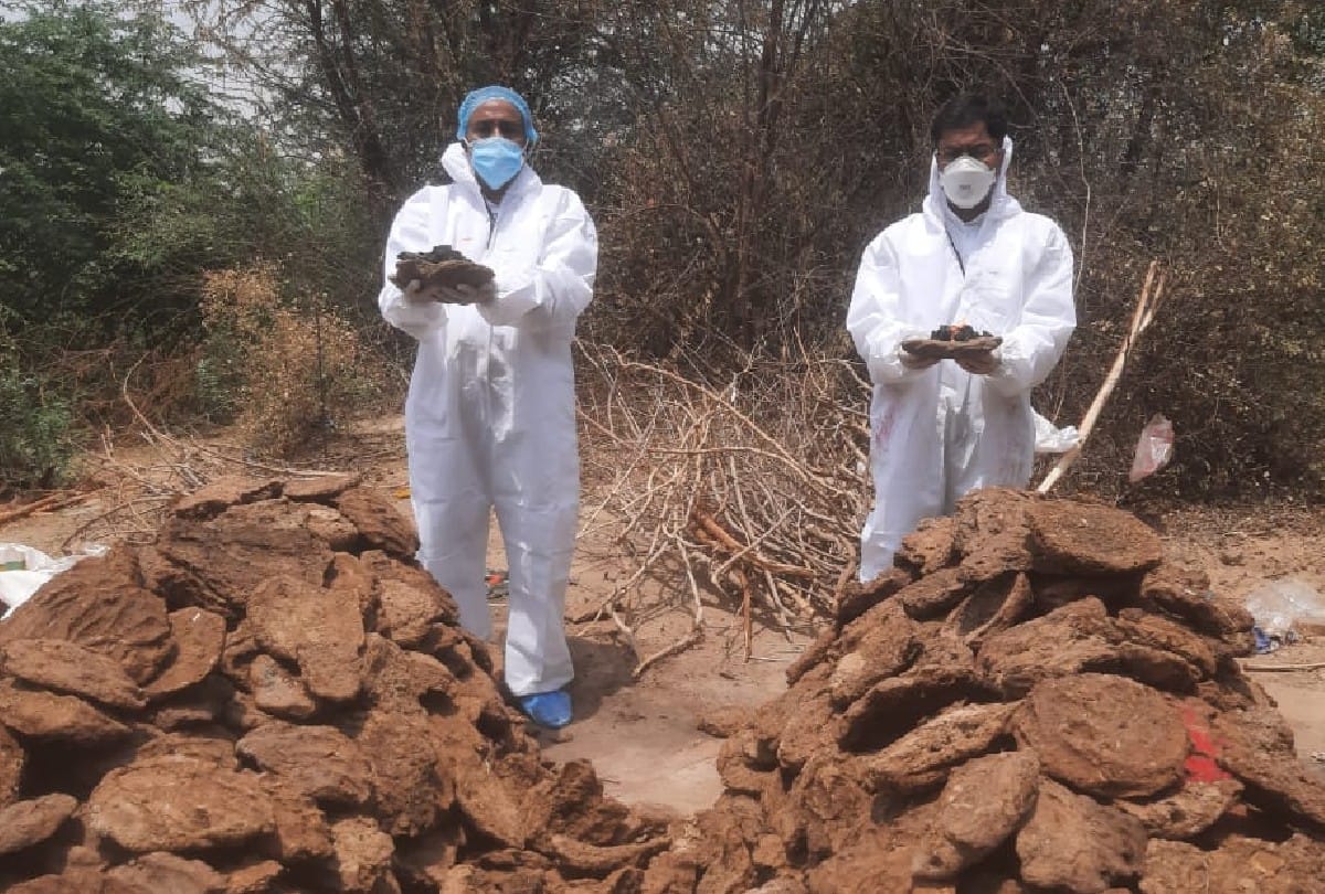 man dies due to covid infection and his wife also died in shock