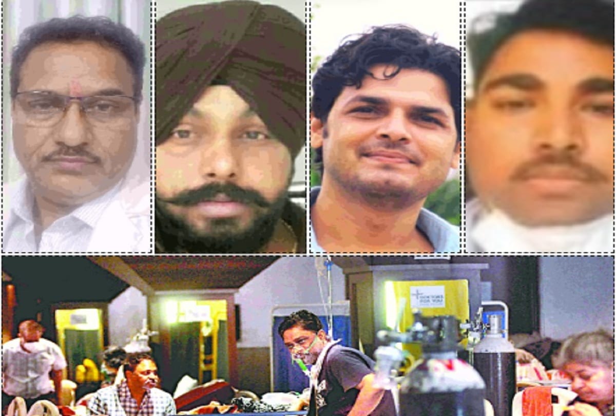 Ghaziabad news:  Some people in the Corona crisis are engaged in service regardless of their health