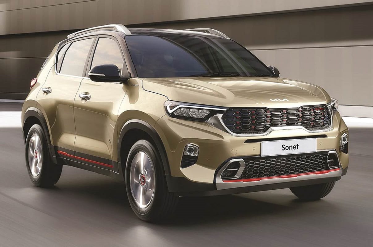 kia sonet 2021 facelift kia sonet 2021 interior kia sonet 2021 features kia sonet 2021 price in india