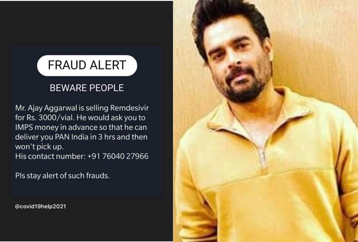 R Madhavan Warns Fans Of Covid-19 Drugs Fraud Says There Are Devils Amongst Us