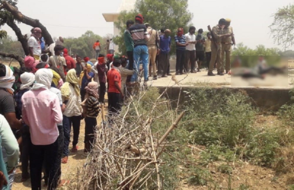 Sensation after the girl's body was found in the well, was missing since April 26 in chandauli