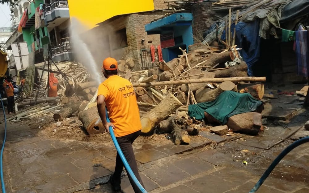 Sanitization campaign started at the end of the week in varanasi