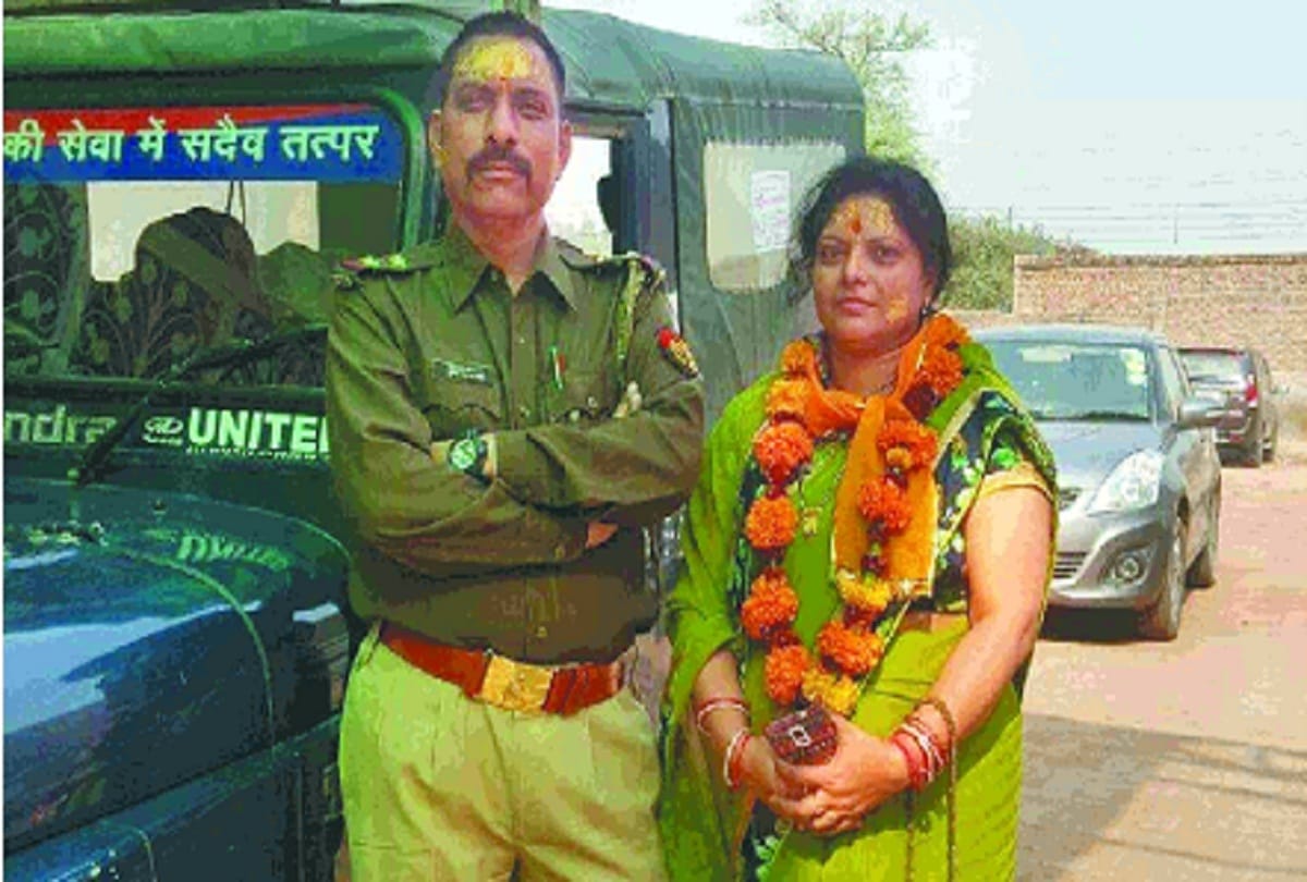 Post after being infected wife of Inspector Subodh Singh who was martyred in bulandshahr syana violence