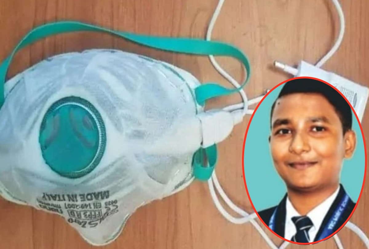 Gorakhpur young scientist made natural mask for oxygen level manage
