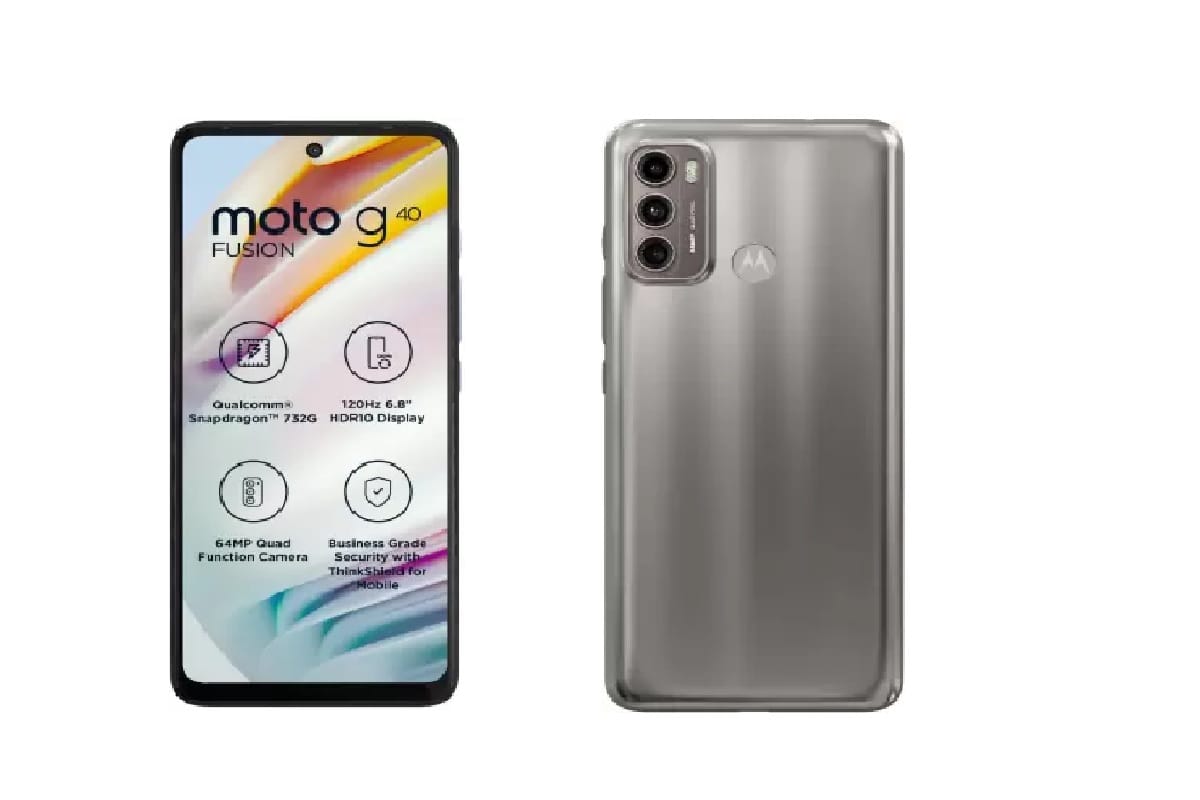 Moto G40 Fusion Sale starts in India Today via Flipkart Pricea and Specifications