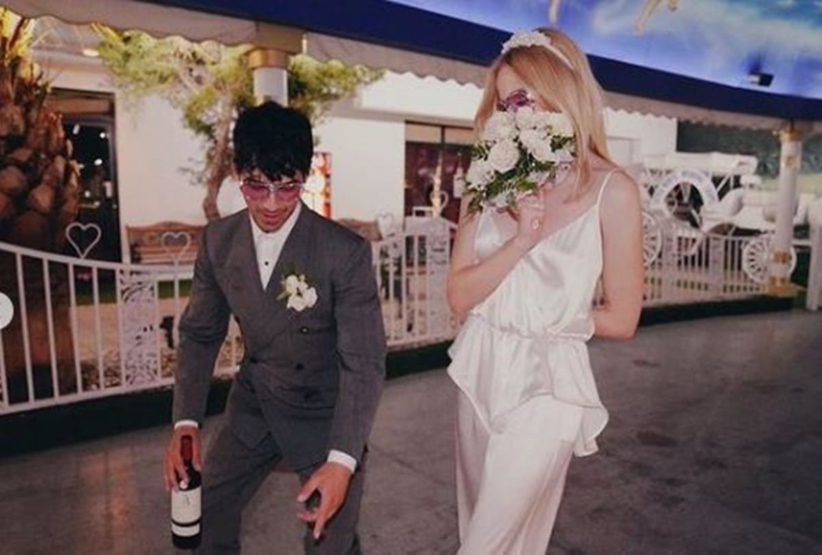 Joe jonas and sophie turner celebrated their second wedding anniversary share unseen photos on Instagram