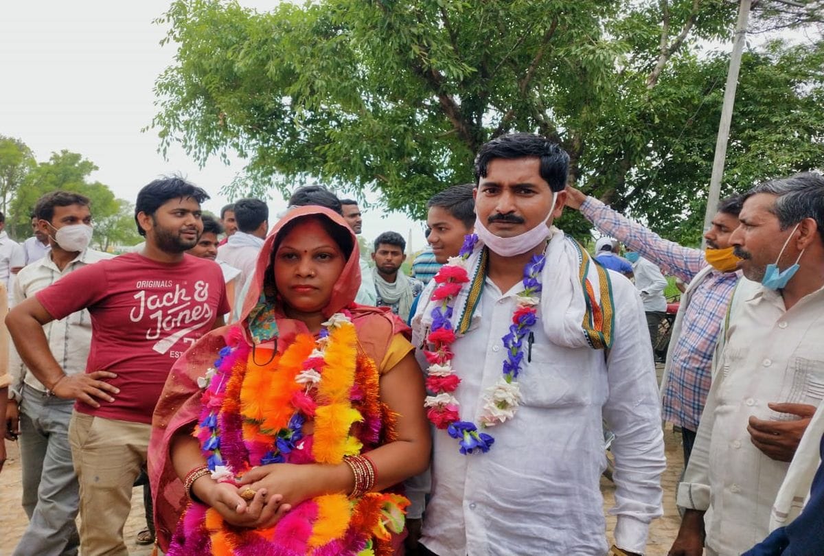 up panchayat chunav result 2021: winner list of gram pradhan declares in kurawali block of mainpuri