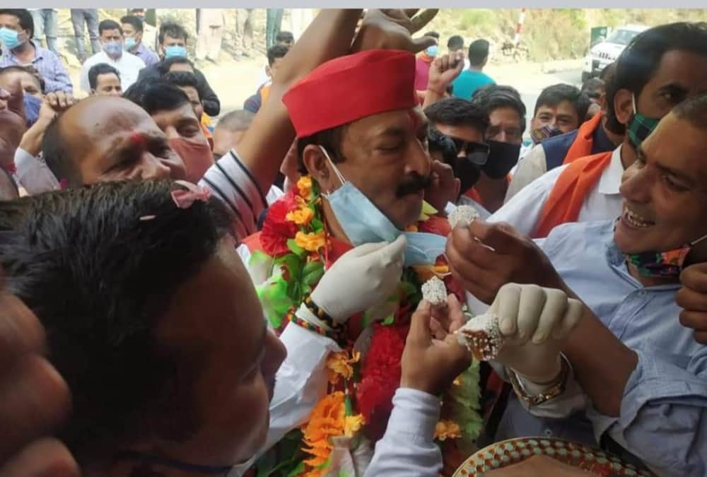 Uttarakhand Salt Election 2021 Result: Bjp Wins Thrice on Salt Seats Mahesh Jeena Got Highest Votes Photos