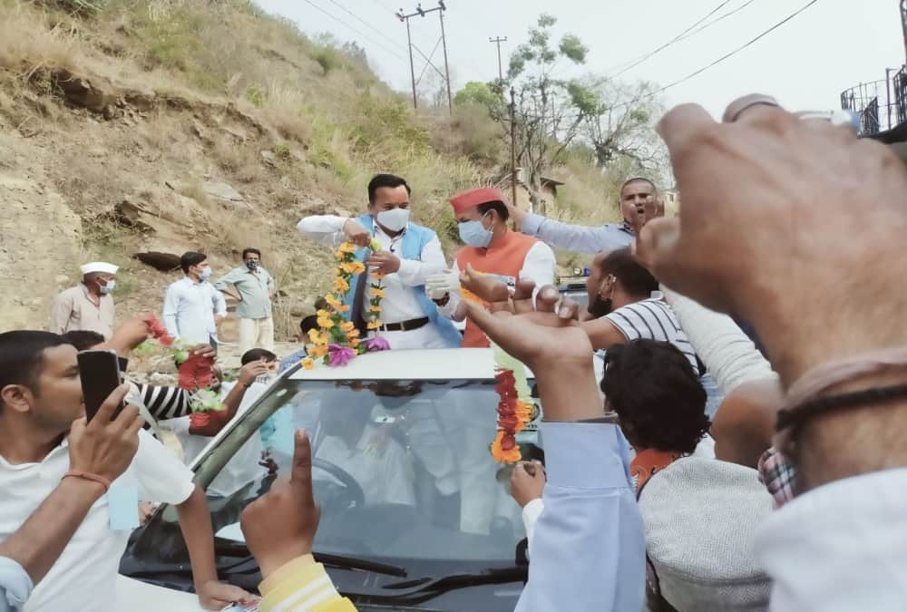 Uttarakhand Salt Election 2021 Result: Bjp Wins Thrice on Salt Seats Mahesh Jeena Got Highest Votes Photos