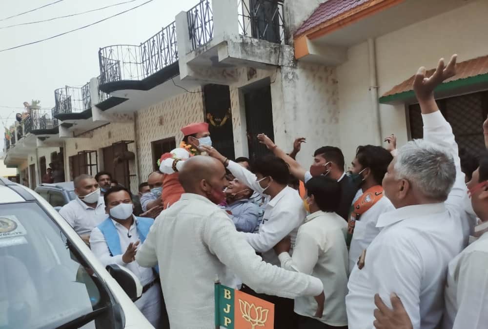 Uttarakhand Salt Election 2021 Result: Bjp Wins Thrice on Salt Seats Mahesh Jeena Got Highest Votes Photos