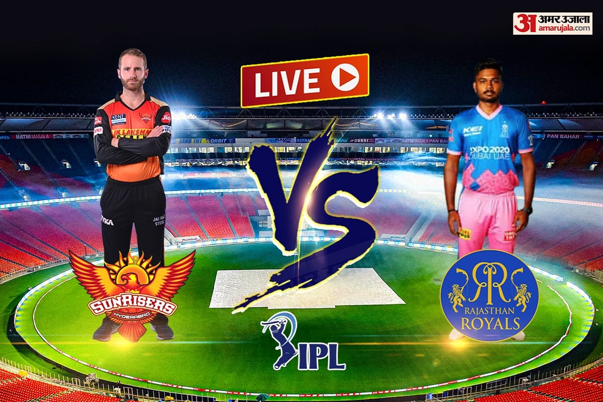 RR vs SRH Live Cricket Score, IPL 2021 Match Today Live News Updates in Hindi