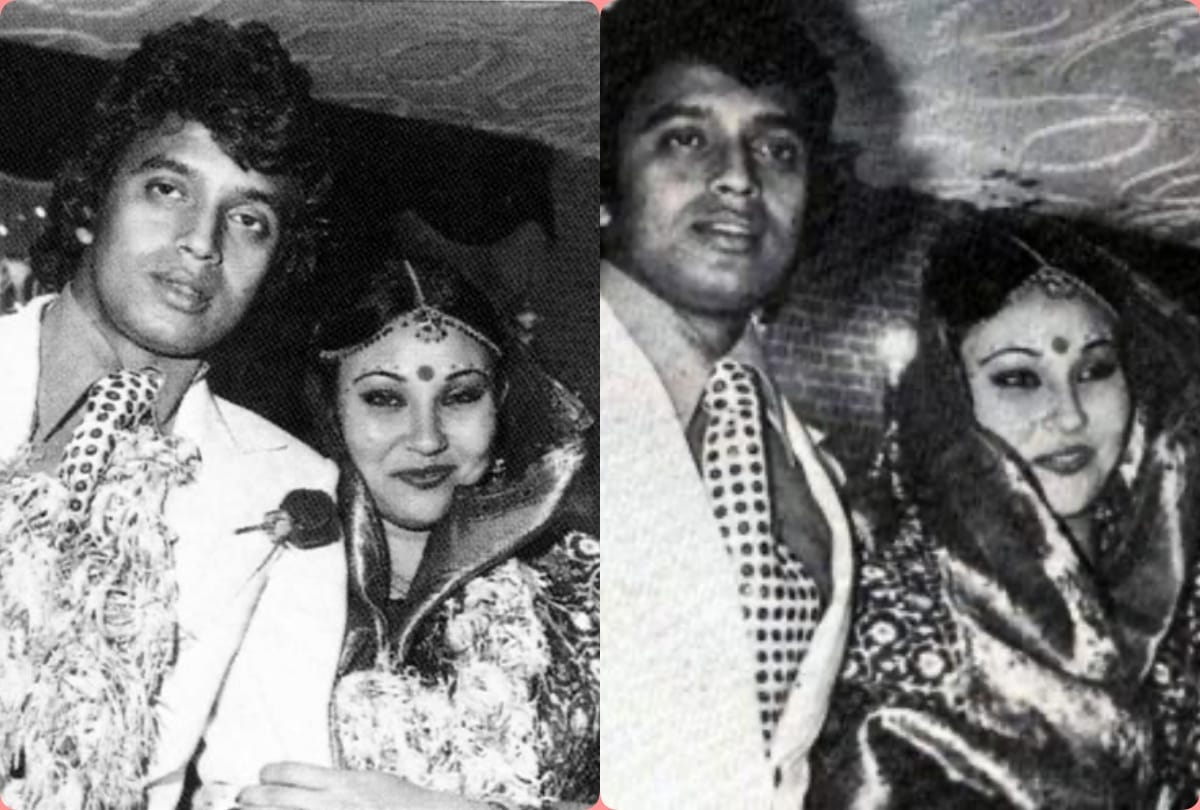 kishore kumar mithun chakraborty married yogita bali third wife untold story of wedding