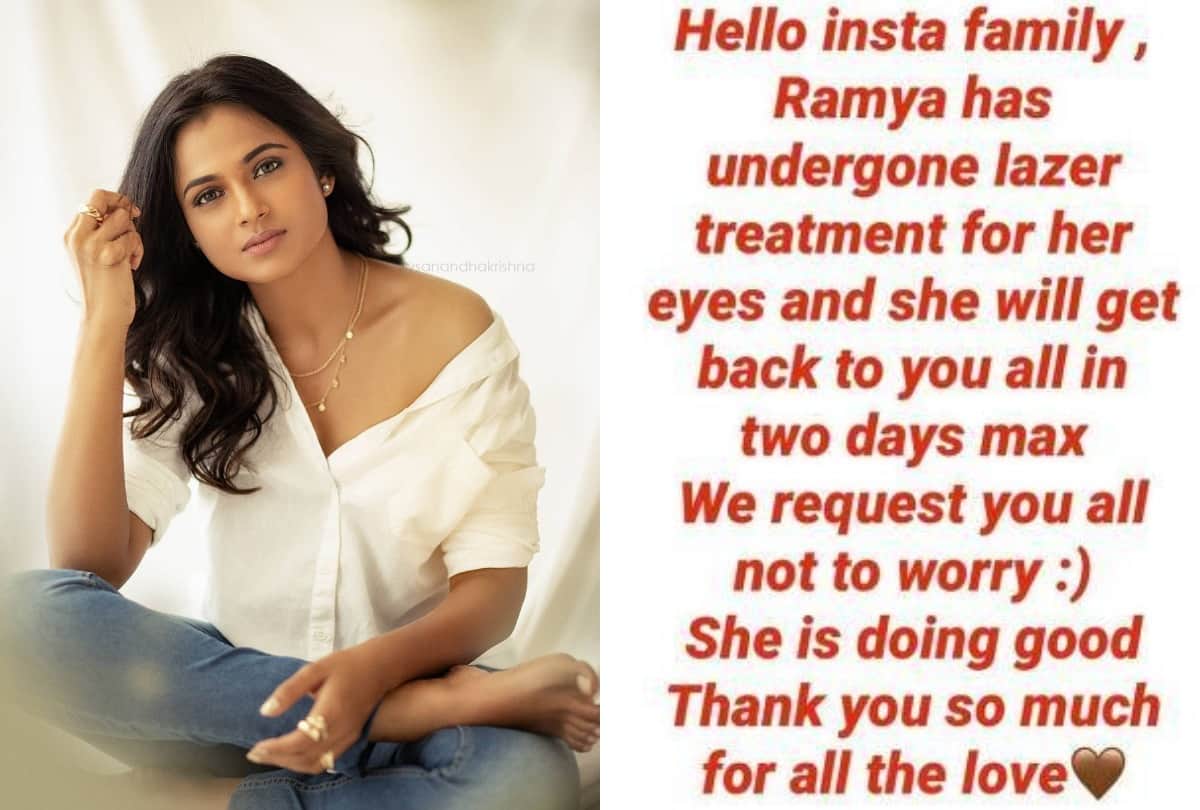 Rajiv Masand tested corona positive and Ramya Pandian undergoes laser treatment