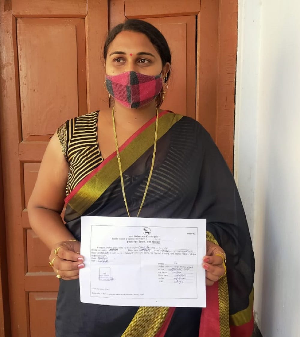 Asha Kinnar, who won by 860 votes, became the prime candidate for the Kariyanv Gram Panchayat in Machhali Shahar in jaunpur