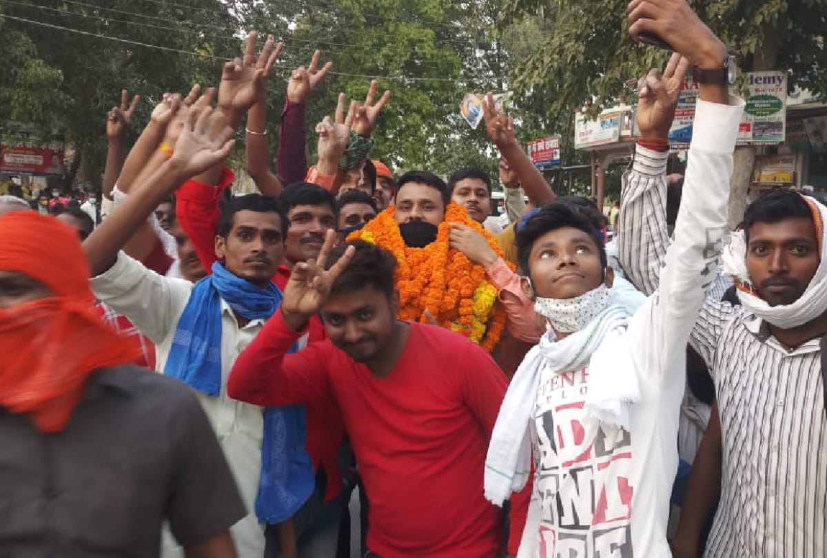 up-panchayat-chunav-result-2021-in Gorakhpur special story after woman candidate win