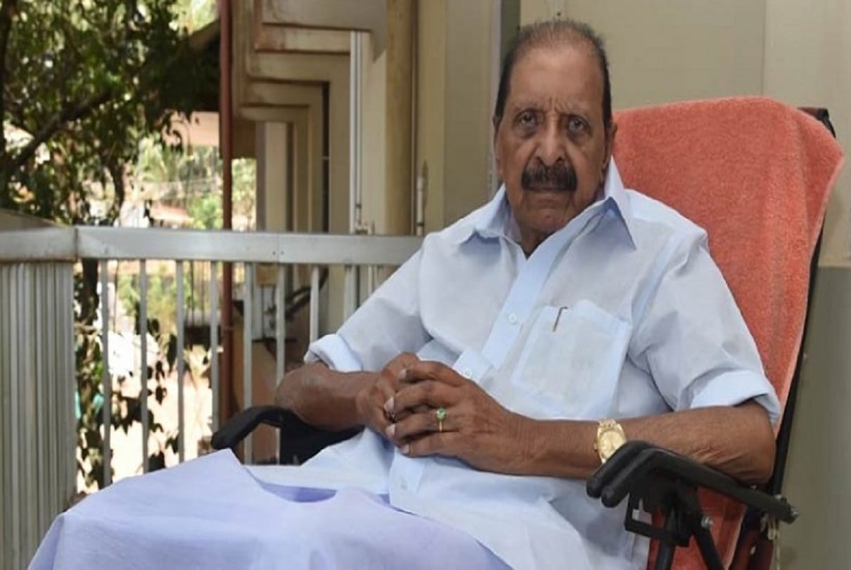 Kerala Congress (B) chairmanR Balakrishna Pillai passes away