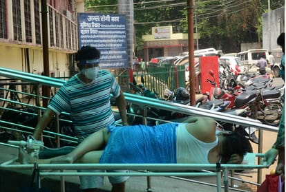 Prayagraj Corona Update: After a month, the figure of new infected came down below thousand