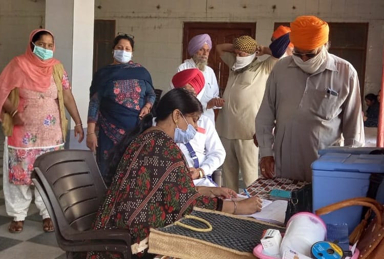 Village Nangal Lubana of Punjab Has Corona Positivity rate less than one percent