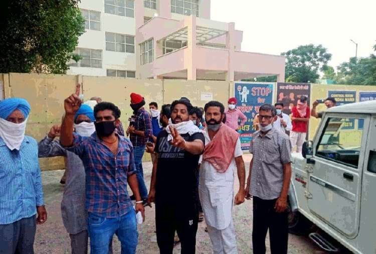 Kin created Ruckus after covid Patient died at Rajindra Hospital in Patiala