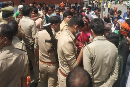 up panchayat chunav, dispute in electoral rivalry in Ghatampur