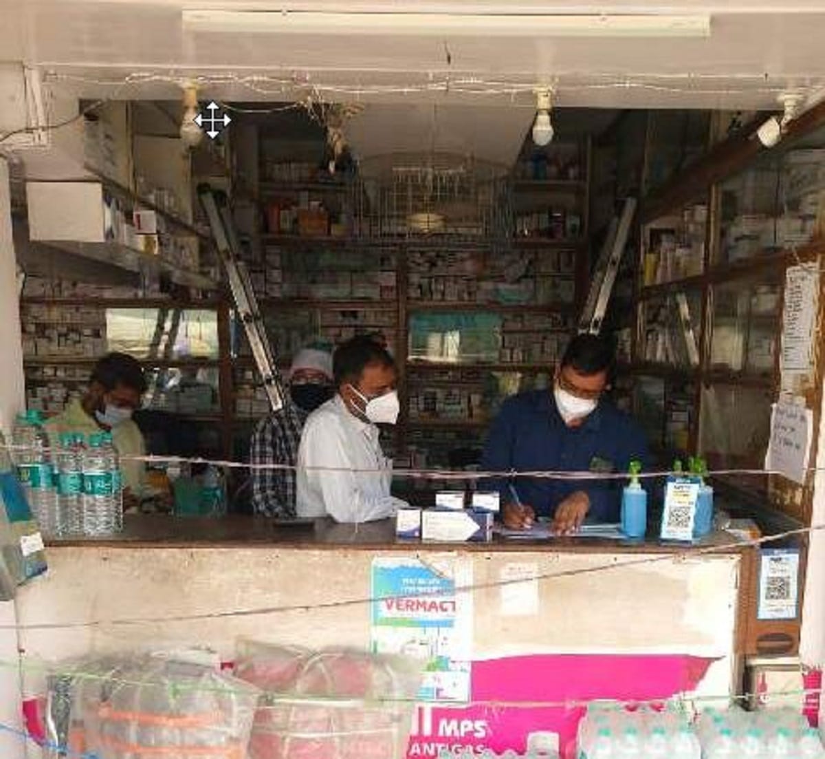 Drug shop running without license seized in gorakhpur