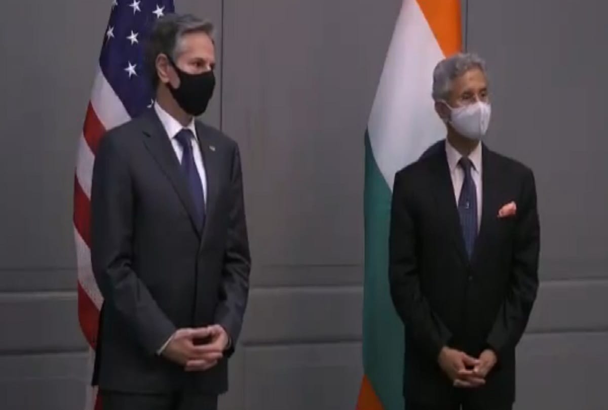 America: Antony Blinken and S Jaishankar will be discuss S.V. on various issues Covid19 and Quad