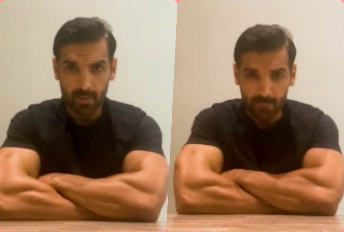 John Abraham shared a special video message for those contributing to corona relief said thank you