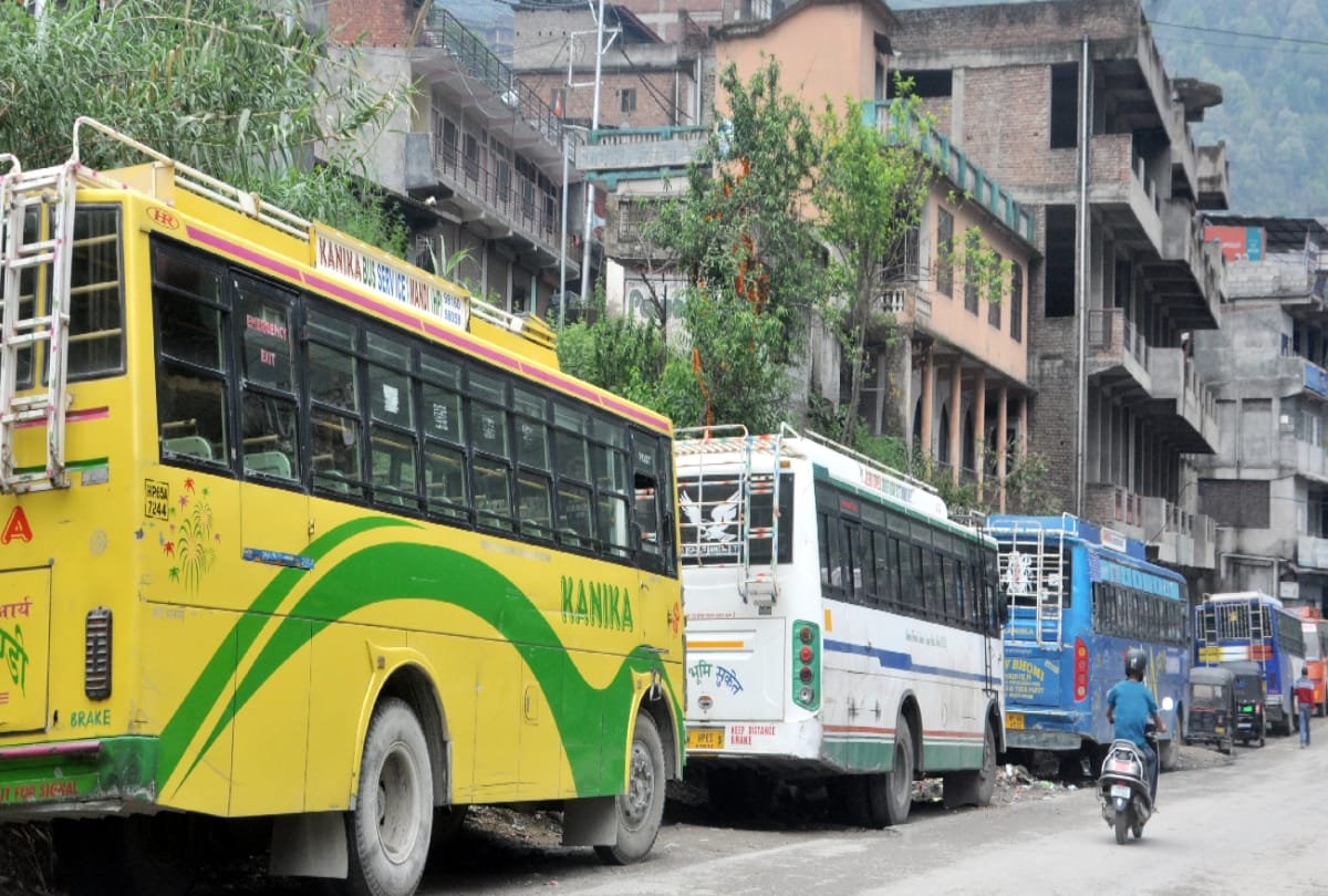Private bus operators  on strike for the second day, people's problems increased, HRTC runs additional buse