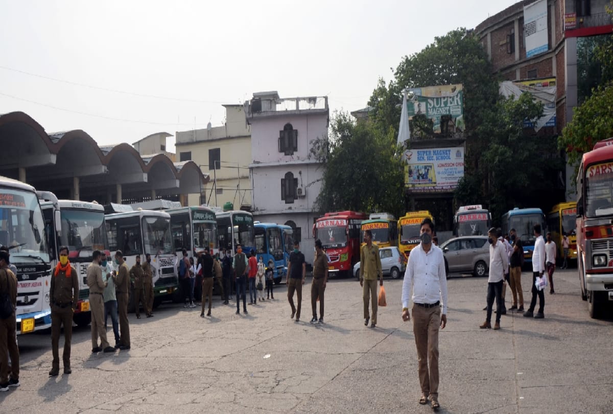 Private bus operators  on strike for the second day, people's problems increased, HRTC runs additional buse