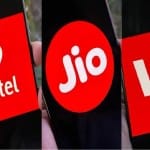 Jio Airtel and Vi
