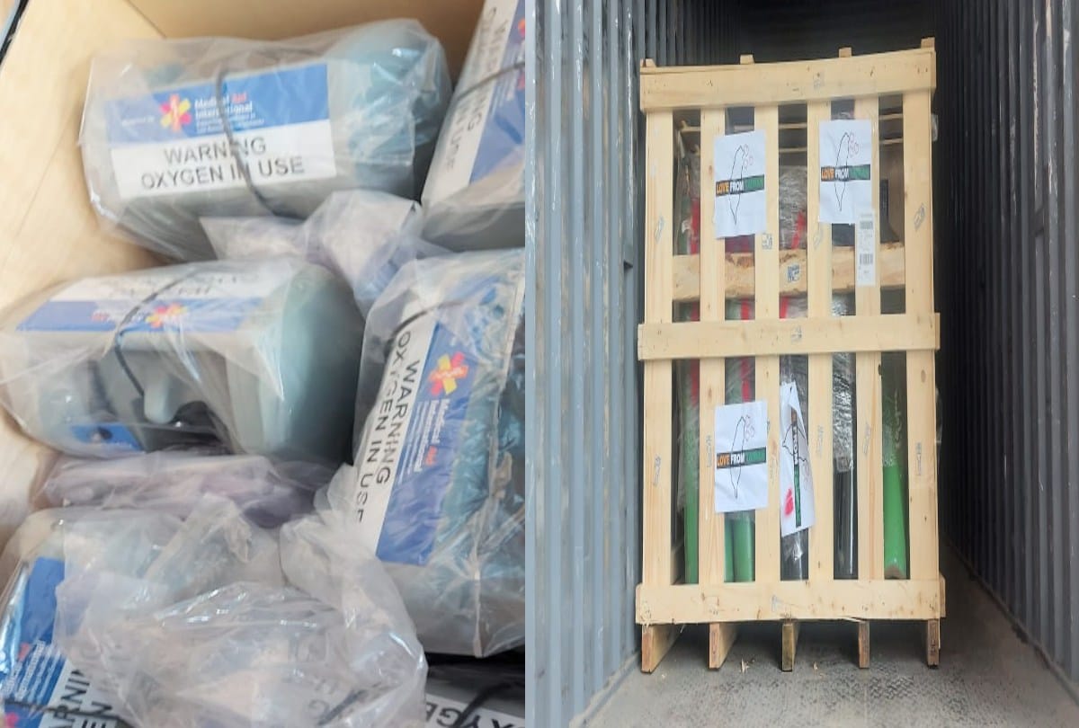 LadengeCoronaSe: Oxygen constructor and cylinder also reached Shimla from abroad