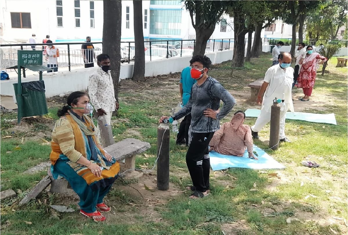 coronavirus in jammu kashmir there is no bed in Covid 19 dedicated CD Hospital Jammu