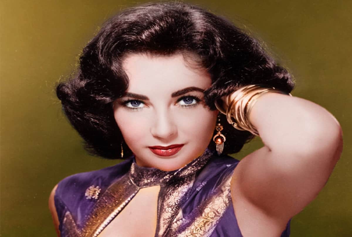 hollywood actress Elizabeth Taylor's eight marriages