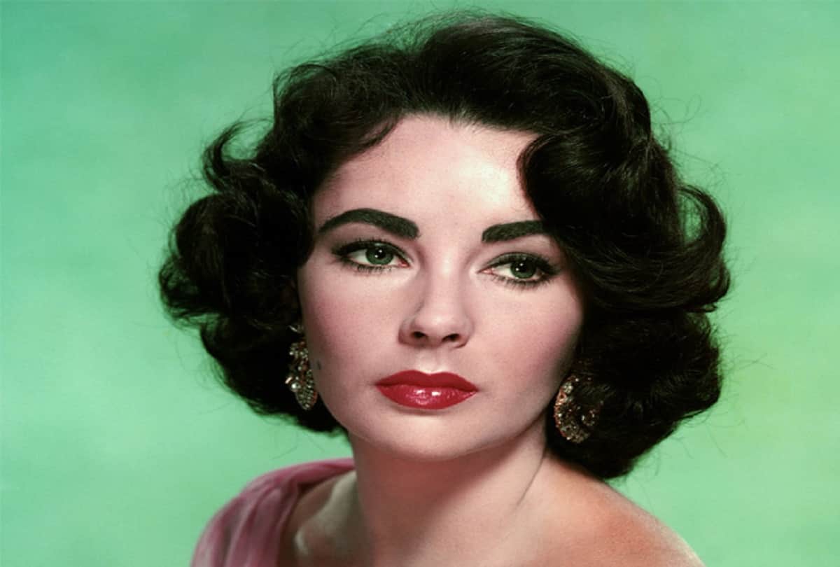 hollywood actress Elizabeth Taylor's eight marriages