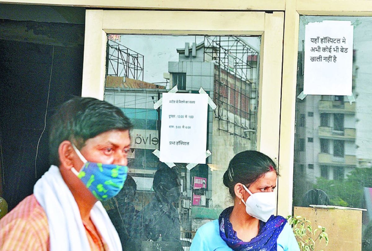 more than nine hundred beds found empty in covid hospitals in agra